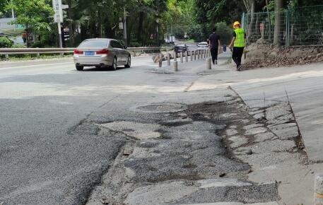 龙华大浪布龙路人行道破损严重？官方：路面已修复完毕